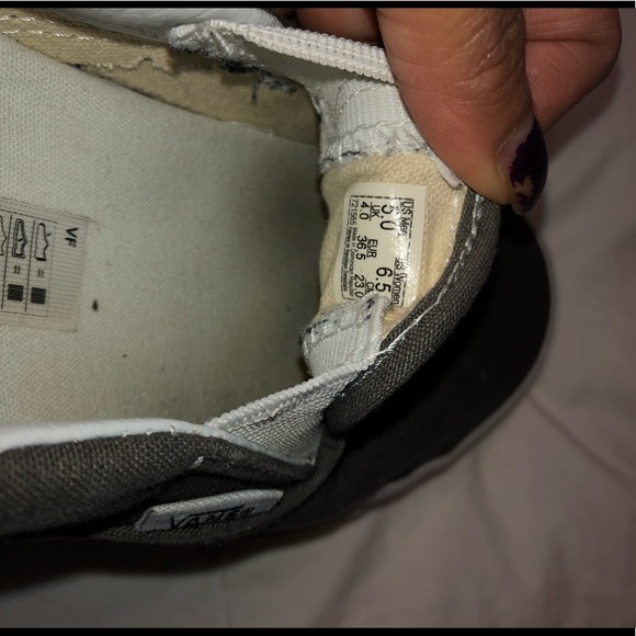 Gray Vans - Picture 7 of 7